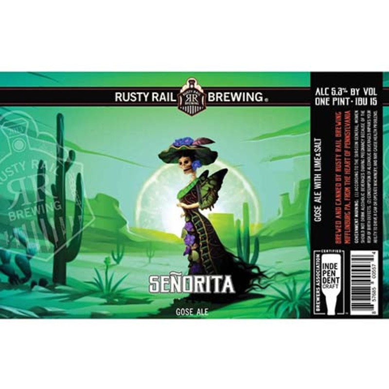 Rusty Rail Senorita Gose Ale 16OZ SINGLE CAN