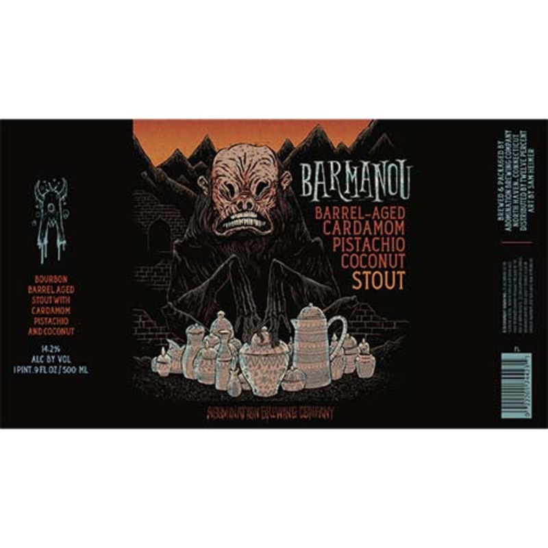 Abomination Barmanou Barrel-Aged Stout 16OZ SINGLE CAN