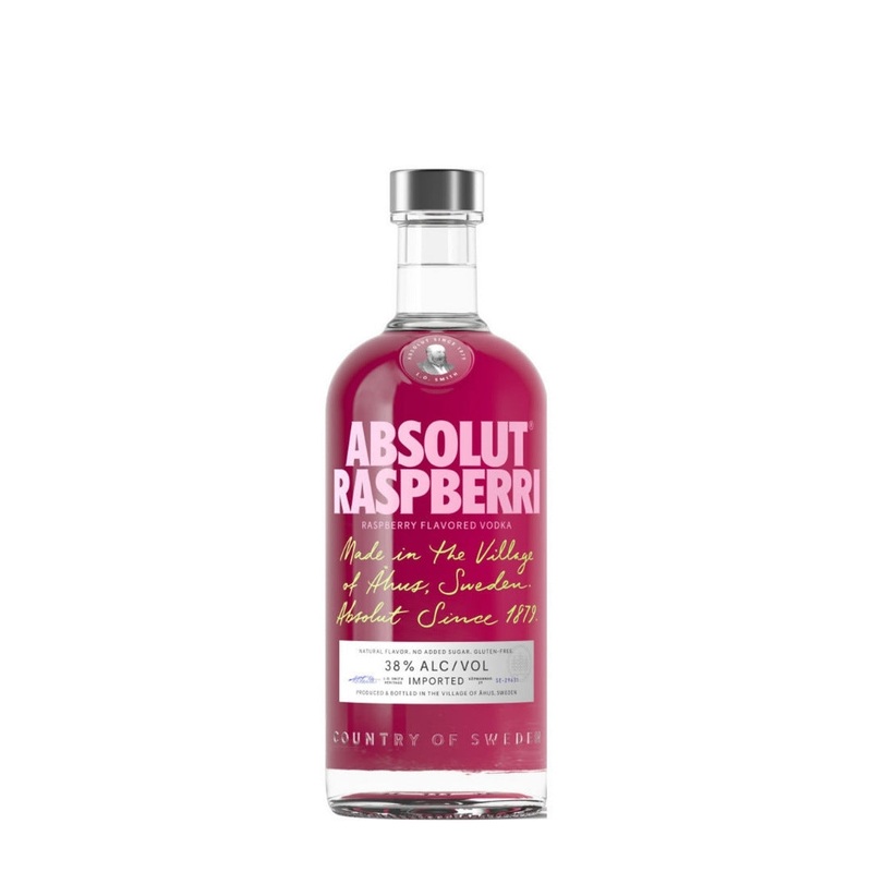 Absolut Raspberry Vodka 750mL