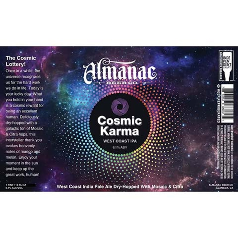 Almanac Cosmic Karma IPA 16OZ SINGLE CAN