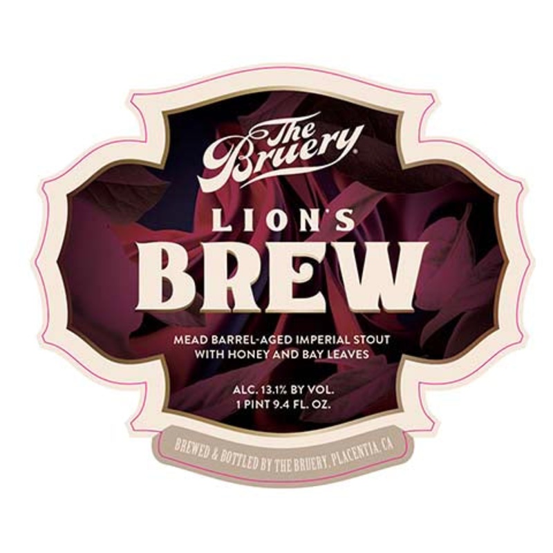 Bruery Lion’s Brew Imperial Stout 750ML SINGLE BTL