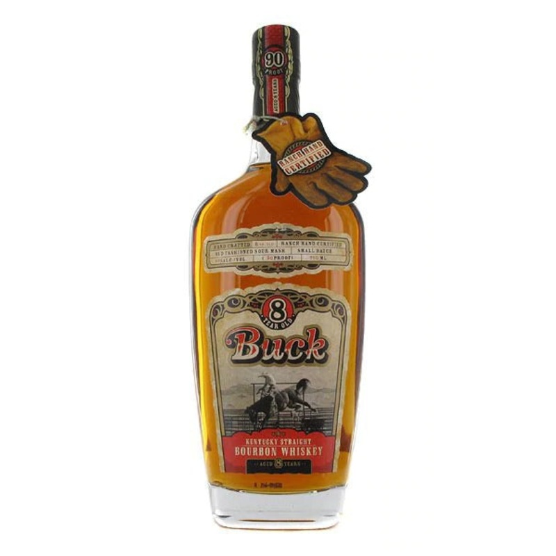 Buck Straight Bourbon 8 Yr 90 750ML 750ML