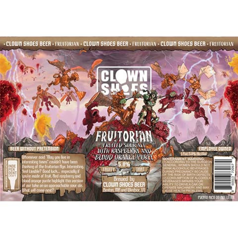 Clown Shoes Fruitorian Sour Ale 16OZ SINGLE CAN