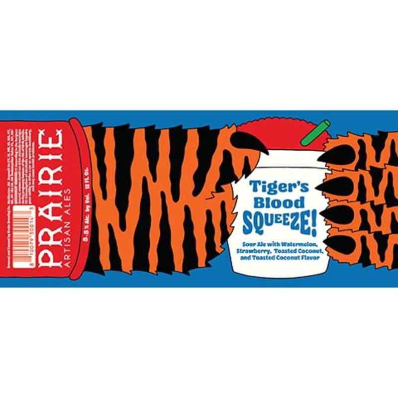 Prairie Tiger’s Blood Squeeze! Sour Ale 12OZ SINGLE CAN