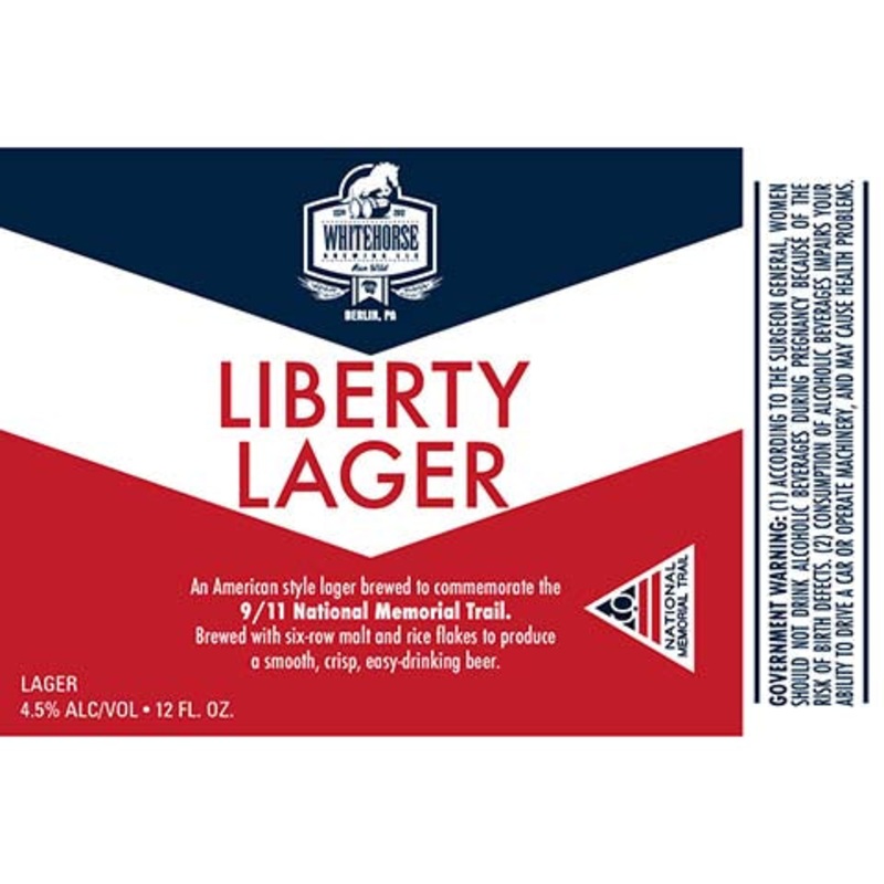 Whitehorse Liberty Lager 12OZ SINGLE BTL