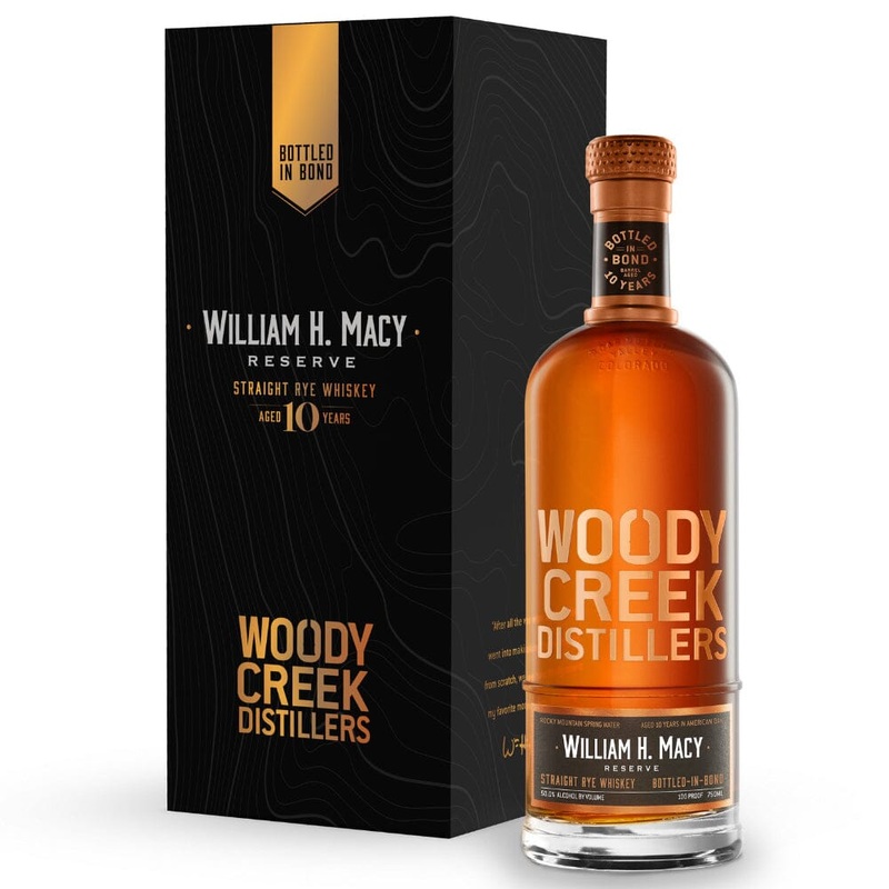 Woody Creek Distillers William H. Macy Reserve “Bottled in Bond” Straight Rye Whiskey