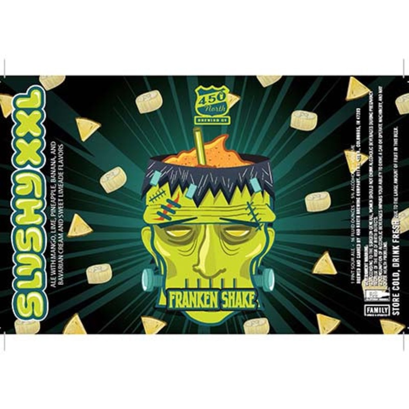 450 North Slushy XXL Franken Shake Sour Ale 16OZ SINGLE CAN