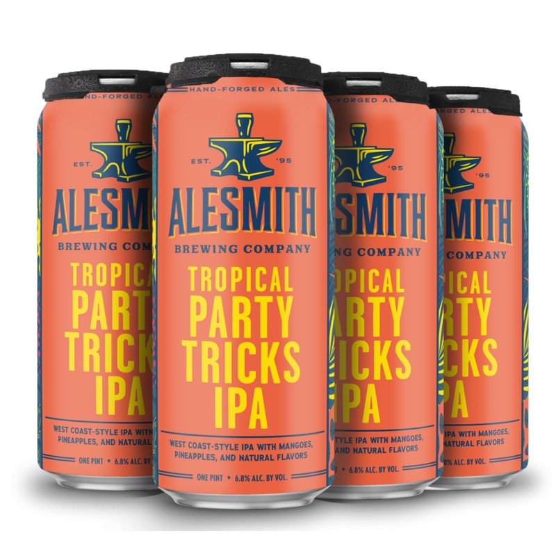 AleSmith Tropical Party Tricks IPA (6.8% ABV) 16oz Cans 6-Pack of 16oz Cans