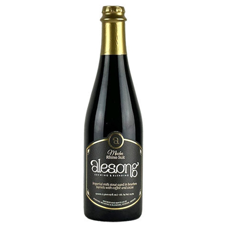 Alesong Mocha Rhino Suit Imperial Milk Stout 500ML BTL