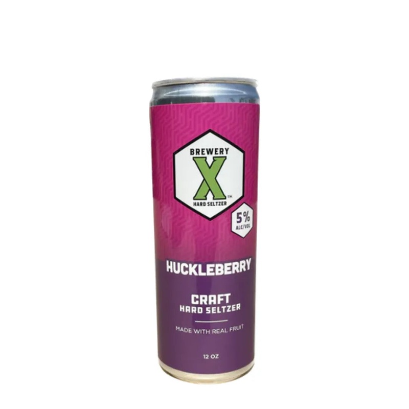 Brewery X Huckleberry Hard Seltzer 19.2 fl oz