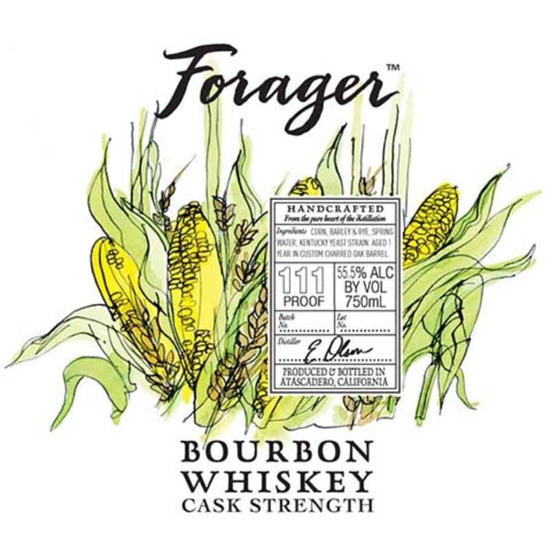 Forager Bourbon Whiskey Cask Strength 750ML BTL