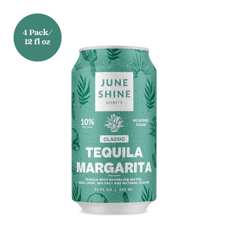 June Shine Classic Tropical Margarita RTD Cocktail 4pk 12 fl oz Cans