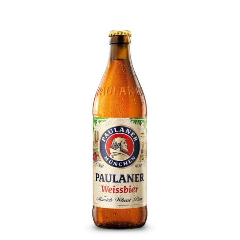 Paulaner Hefe Weissbier Naturtrub 330ml bottle