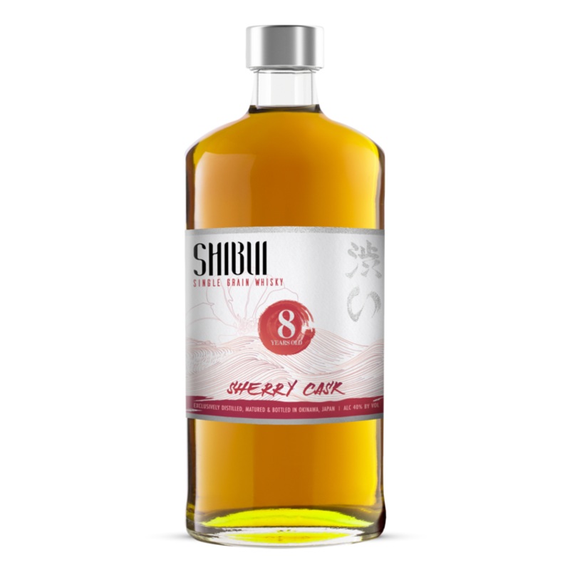 SHIBUI SINGLE GRAIN WHISKY SMALL BATCH SHERRY CASK MATURE 8 YR 80 750ML 750ML