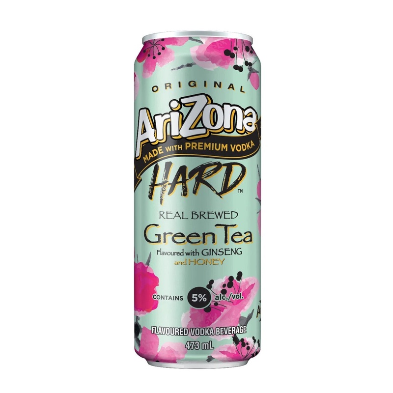 ARIZONA HARD GREEN TEA 473ML CAN @ Red Deer [1023314] 473 ml