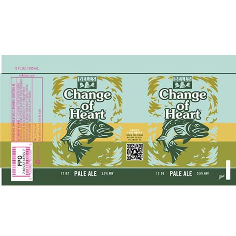 Bell’s Change Of Heart Pale Ale 12OZ SINGLE CAN