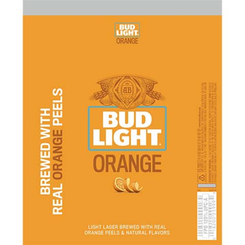 Bud Light Orange Light Lager 16OZ SINGLE CAN