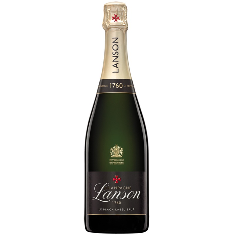 LANSON BRUT LE BLACK LABEL W/ WIMBLEDON JACKET 750ML 750ML