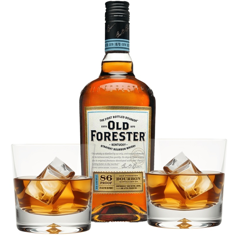 Old Forester Bourbon Gift Set Cheers to You