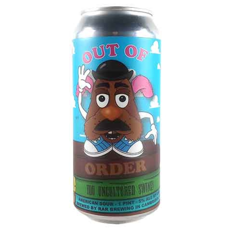 RAR Out Of Order You Uncultured Swine Sour 16OZ SINGLE CAN