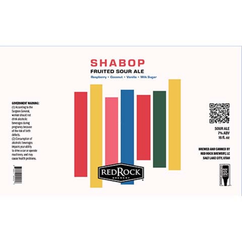 Red Rock Shabop Fruited Sour Ale 16OZ SINGLE CAN
