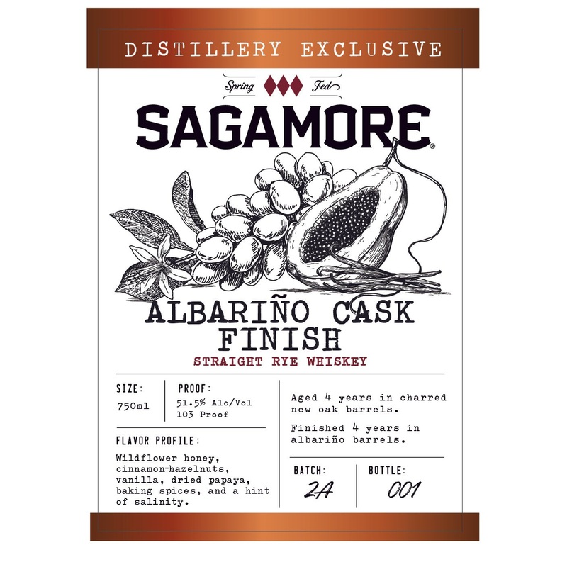 Sagamore Spirit Albario Cask Finish Straight Rye Whiskey – 103 Proof