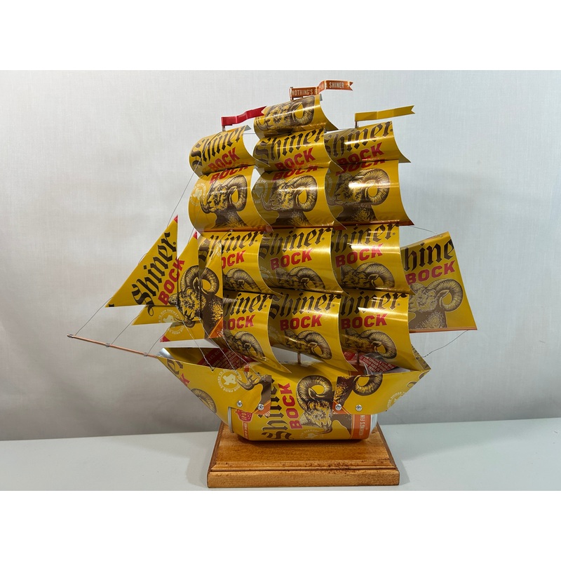 Shiner Bock Beer Can Ship
