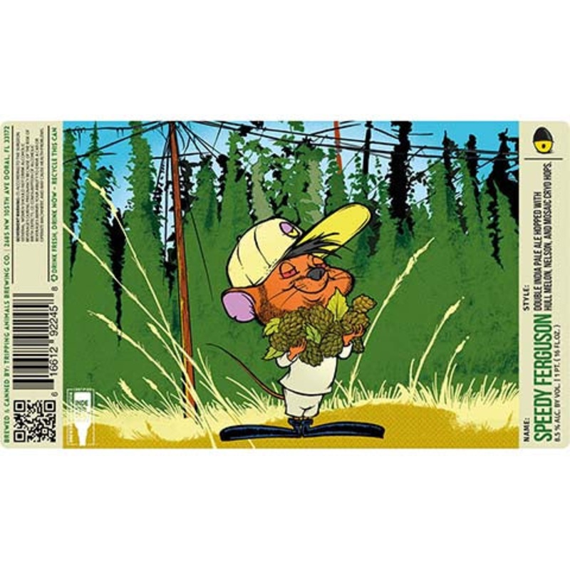 Tripping Animals Speedy Ferguson DIPA 16OZ SINGLE CAN