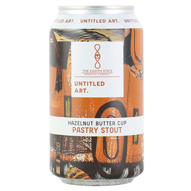 Untitled Art/The Eighth State Hazelnut Butter Cup Pastry Stout 12OZ SINGLE CAN