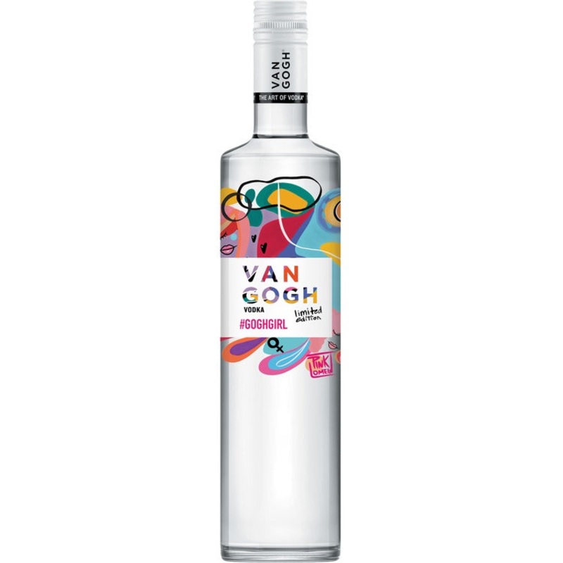 VAN GOGH VODKA 80 #GOGHGIRL LIMITED EDITION PACKAGING 750ML 750ML