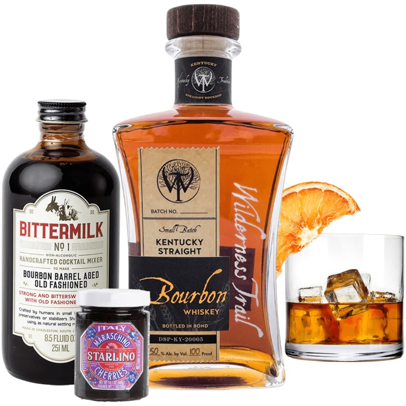Wilderness Trail Bourbon Old Fashioned Gift Basket Cheers