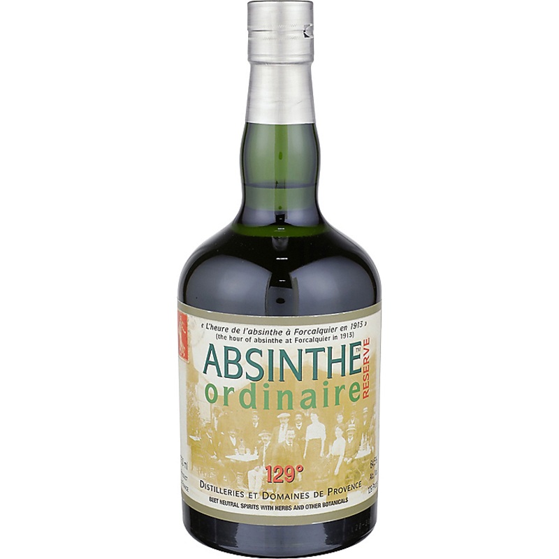 ABSINTHE ORDINAIRE ABSINTHE RESERVE 129 750ML 750ML