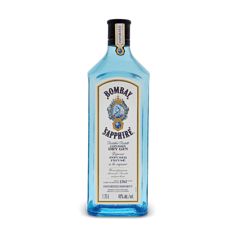 BOMBAY SAPPHIRE LONDON DRY GIN 1.75 L