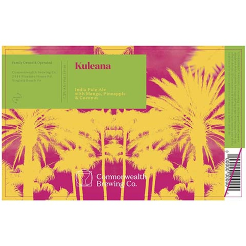 Commonwealth Kuleana IPA 16OZ SINGLE CAN