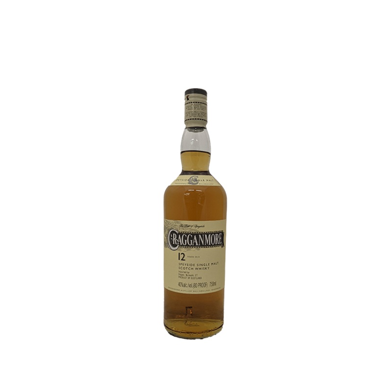 Cragganmore 12 Year Single Malt Scotch 750ML