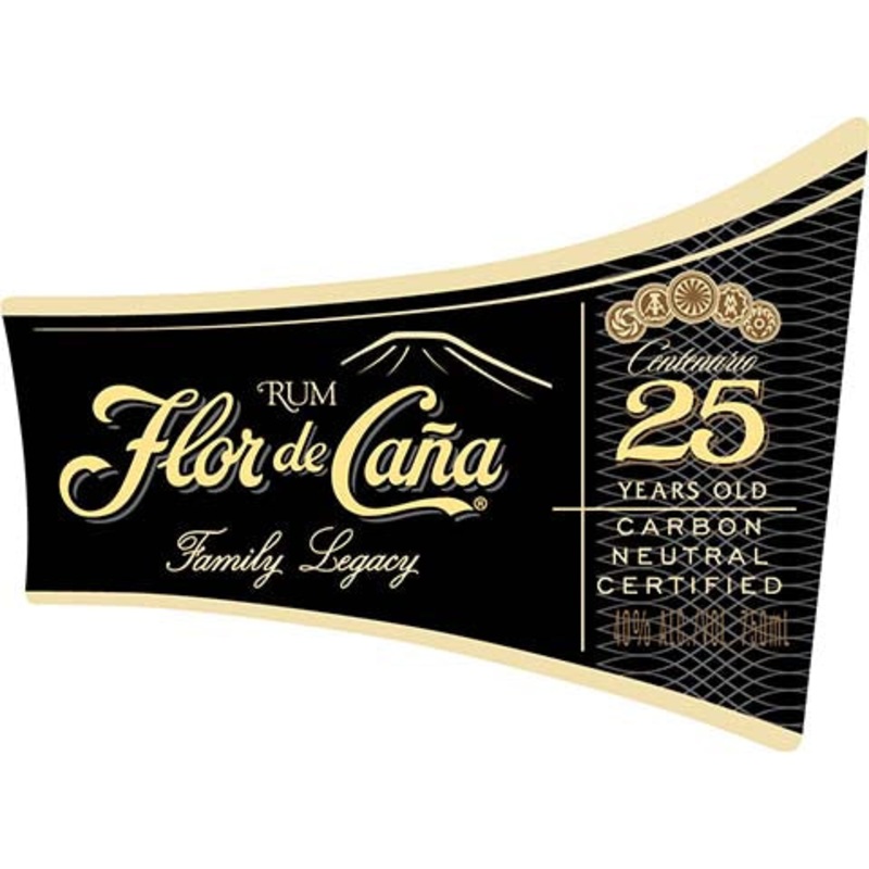 Flor de Cana Centenario 25 Years Old Rum 750ML BTL