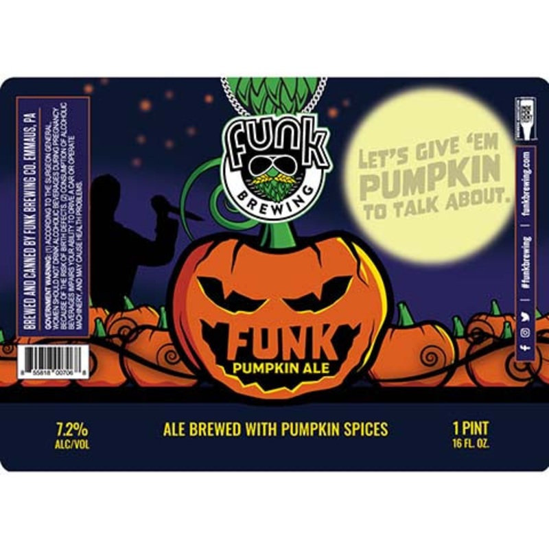Funk Pumpkin Ale 16OZ SINGLE CAN