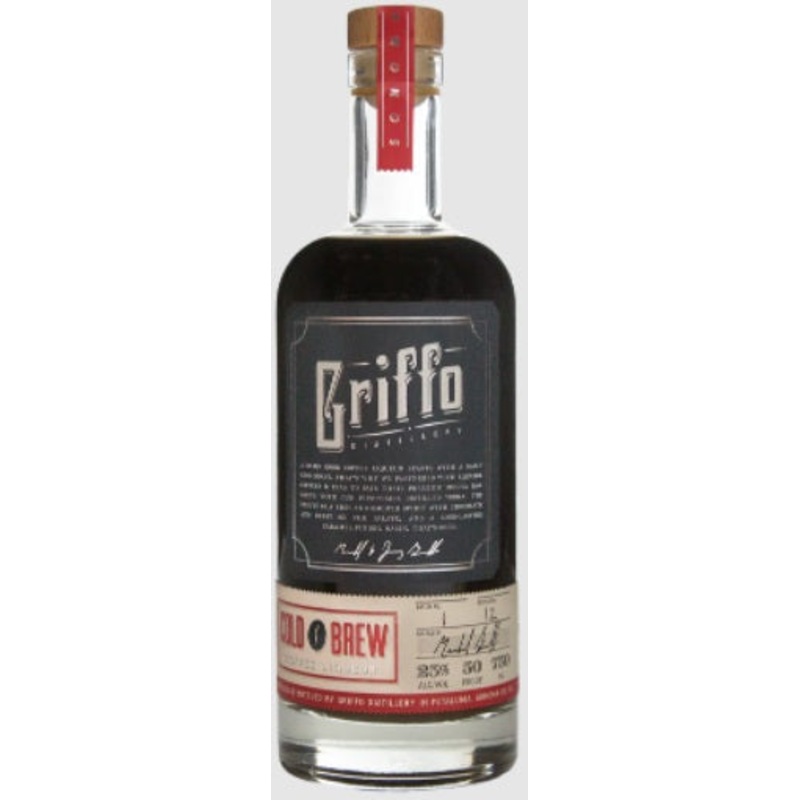 GRIFFO DISTILLERY COLD BREW COFFEE LIQUEUR 50 750ML 750ML