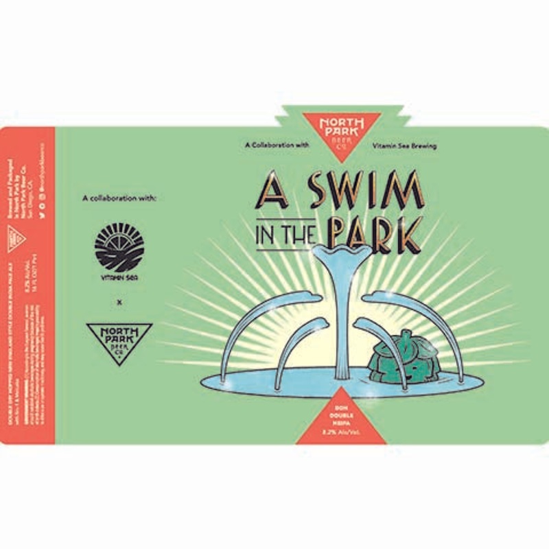 North Park A Swim in the Park DDH Double NEIPA 16OZ SINGLE CAN