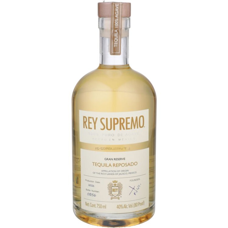 Rey Supremo Tequila Reposado Gran Reserve 80 750ML 750ML