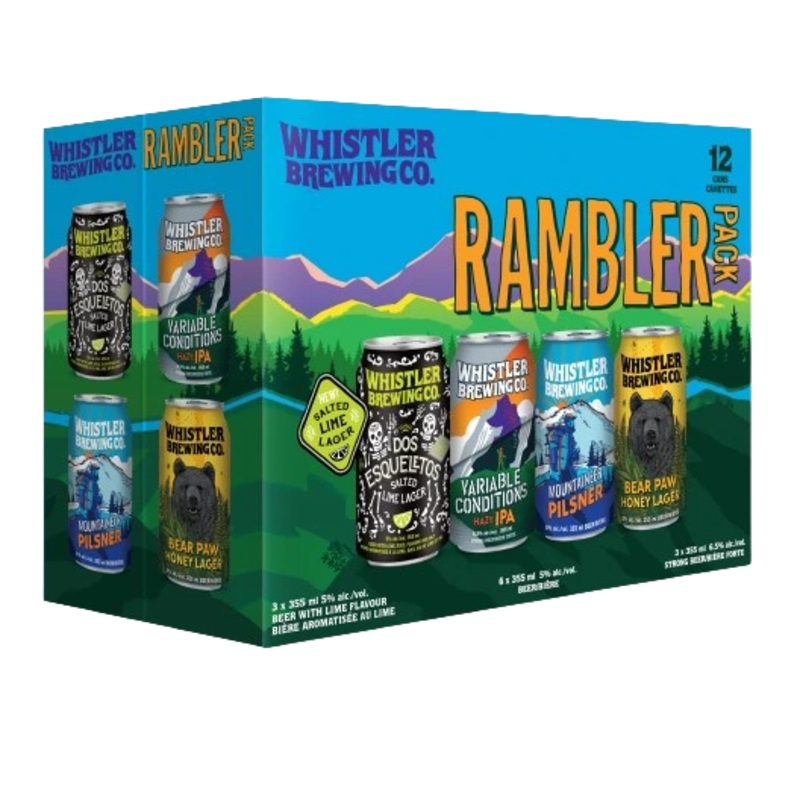 WHISTLER RAMBLER MIXER 355ML 12PK CAN @ Emerald Hills [1025583] 4260 ml