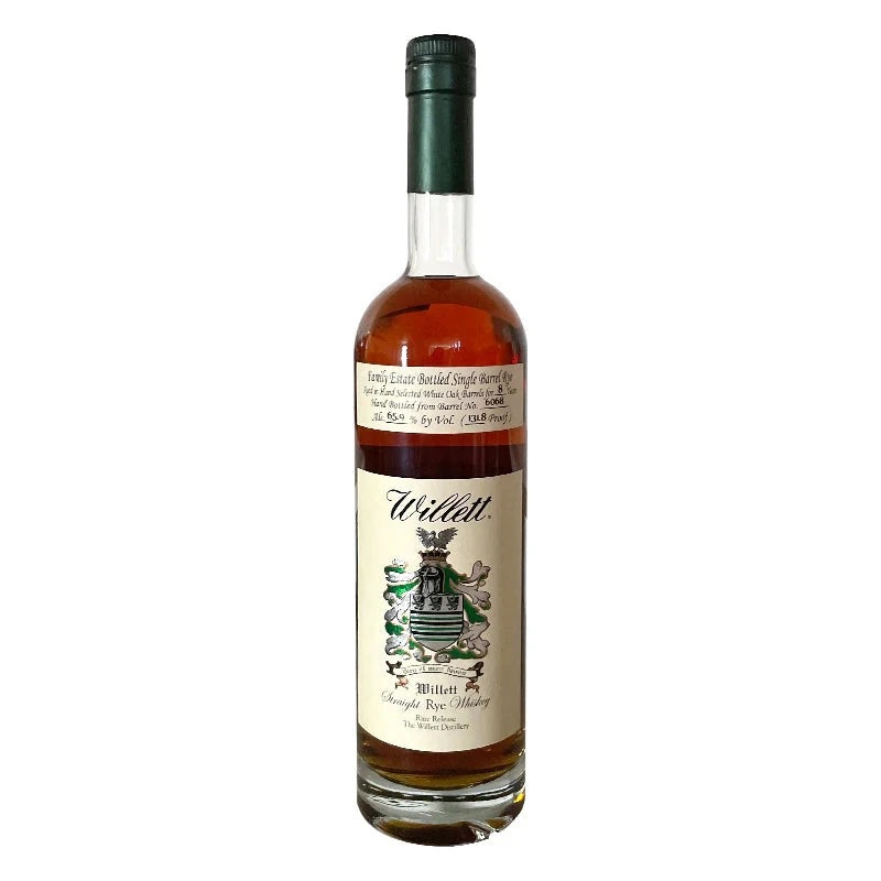 Willett Single Barrel 8 Year Old Rye 131.8 Proof Cask 6068 “Pac Edge CA Spring 22 #6”