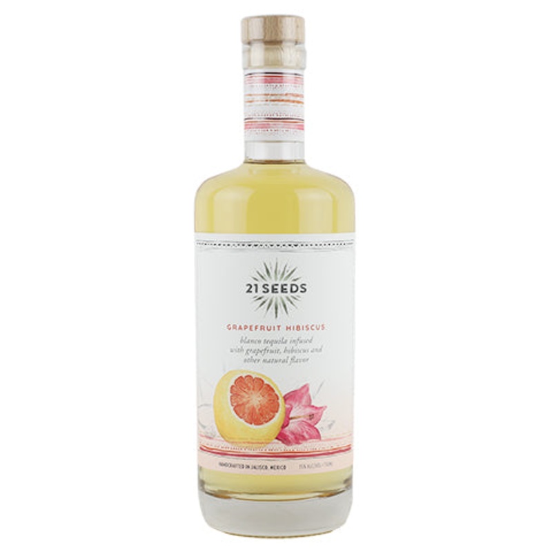 21 Seeds Grapefruit Hibiscus Infused Tequila 750ML BTL