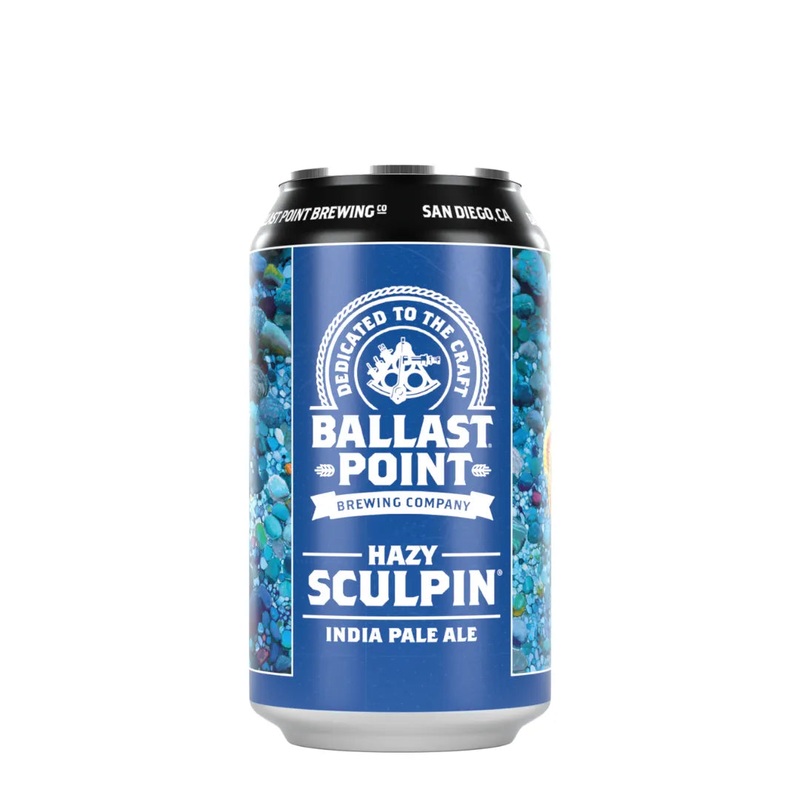 Ballast Point Hazy Sculpin IPA Beer 19.2 fl oz