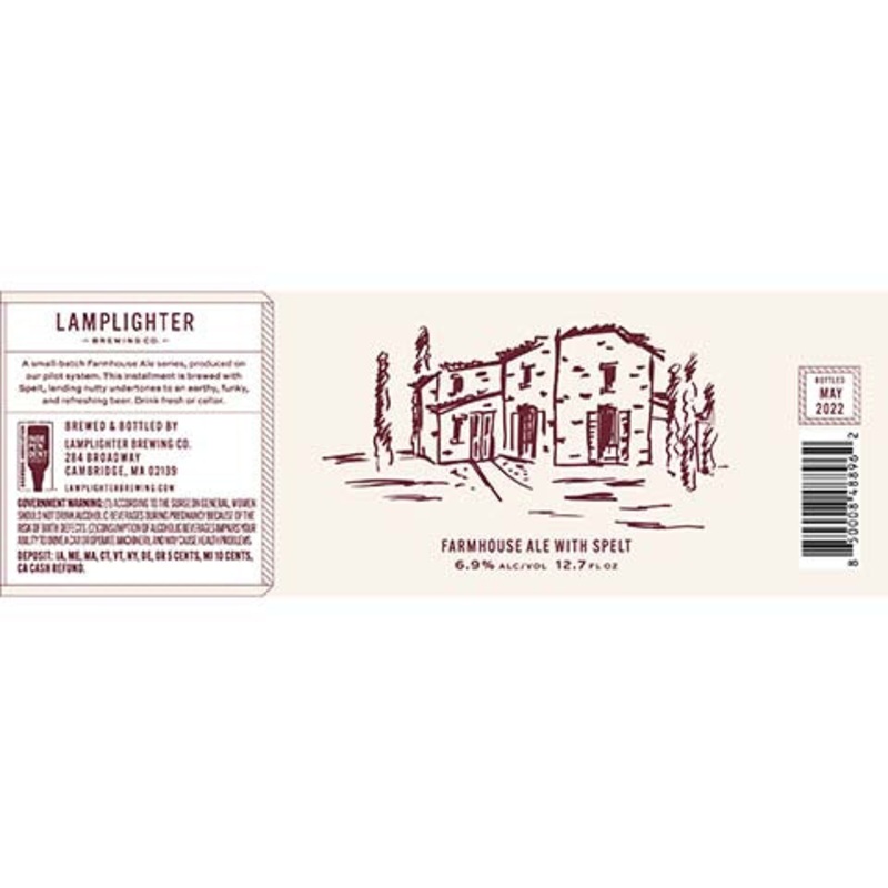 Lamplighter Farmhouse Ale 375ML BTL