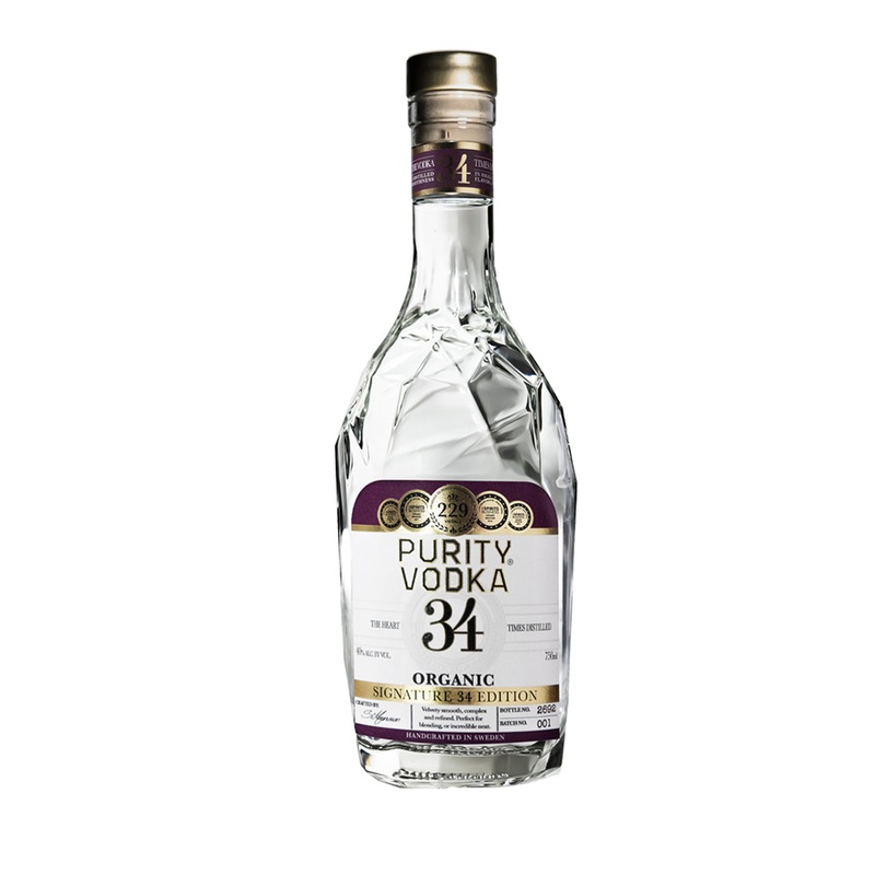 Purity Organic Vodka Ultra 34
