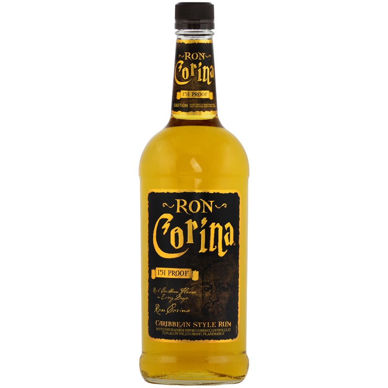 Ron Corina Rum Dark 151 1L 1l Bottle