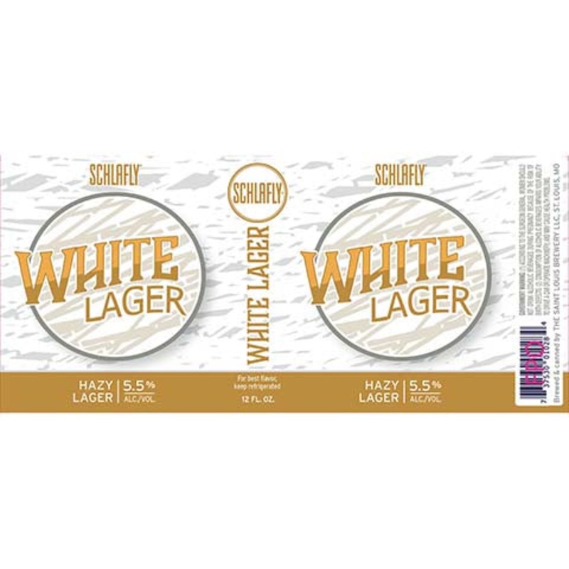 Schlafly White Lager 12OZ SINGLE CAN