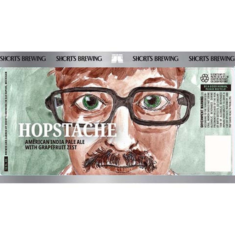 Short’s Brew Hopstache IPA 12OZ SINGLE CAN