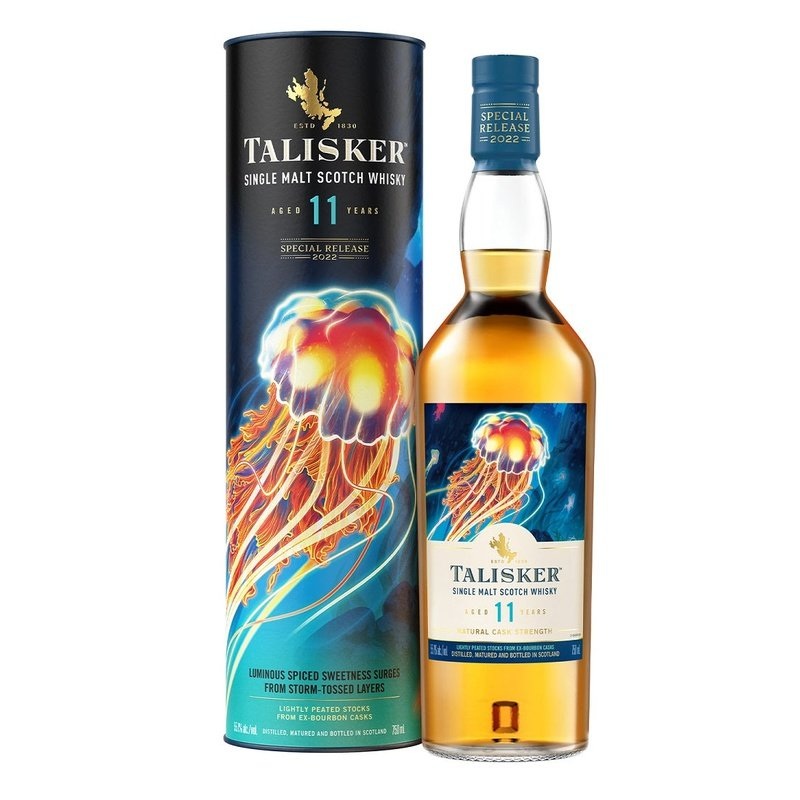 Talisker 11 Year Old ‘The Lustrous Creature of the Depths’ Special Release Single Malt Scotch Whisky (2022) 750ML BTL